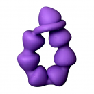 Силиконовые анальные шарики  photo 1
