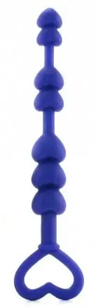 Анальная цепочка LIA LOVE BEADS PURPLE photo 1