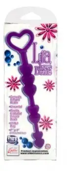 Анальная цепочка LIA LOVE BEADS PURPLE photo 4