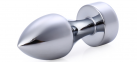 Алюминиевая анальная пробка Butt Plug photo 1