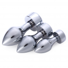 Алюминиевая анальная пробка Butt Plug photo 2