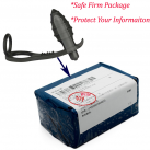 Анальная пробка с кольцом. Вибрационная. Силикон. photo 1