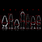 Анальная пробка. Стекло. 1 шт. photo 2