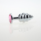 Анальная пробка-спираль - 3 шт./лот  photo 5