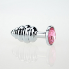 Анальная пробка-спираль - 3 шт./лот  photo 1