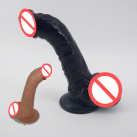 Реалистичный огромный фаллоимитатор на присоске photo 2