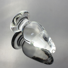 Стеклянная анальная пробка, 4.5 х 10.7 см photo 6