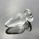 Стеклянная анальная пробка, 4.5 х 10.7 см photo 4