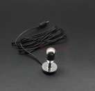 Анальная пробка. Металл. С подключением к электростимуляции.  photo 3