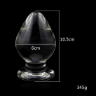 Анальная пробка 10.5 * 6 см photo 1