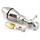 Анальный расширитель. Металл. С замком. photo 2