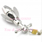 Анальный расширитель. Металл. С замком. photo 1