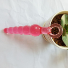 Анальная пробка. Силикон. Вибрационная. 18,5 см. photo 6