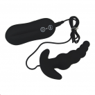 Силиконовый анальный вибратор Butt Plug, 10 режимов photo 5