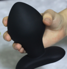 Силиконовая анальная пробка JIUAI  photo 3