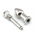 Анальная пробка. Металл. С клизмой. photo 4