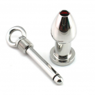 Анальная пробка. Металл. С клизмой. photo 2