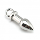 Анальная пробка. Металл. С клизмой. photo 5