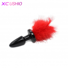 Анальная пробка. Силикон. С хвостом. photo 1