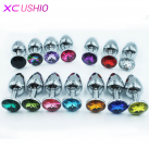 Анальная пробка металлическая 75 * 28 мм photo 2