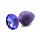 Анальная пробка металлическая 75 * 28 мм photo 1