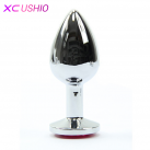 Анальная пробка металлическая 75 * 28 мм photo 3