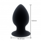 Анальная пробка. Силикон. Длина - 13,2 см. photo 3