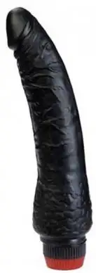 Вібратор гелевий (чорний) photo 1