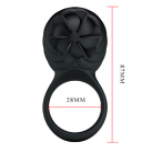 Массажер простаты, клитора. С кольцом. USB аккумулятор.  3 режима. Силикон. photo 4