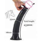 Фалоімітатор силіконовий 16.5 дюймів photo 4