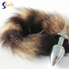 Анальная пробка. Нержавеющая сталь. С хвостом. photo 5