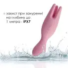 Подвійний вібратор для чутливих зон Svakom Nymph Pale Pink photo 5