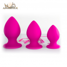 Силиконовая анальная пробка с вибрацией photo 2