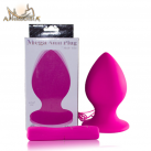 Силиконовая анальная пробка с вибрацией photo 6