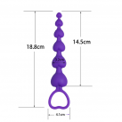 Анальные шарики 3-х цветов photo 4