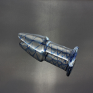 Стеклянная анальная пробка photo 5