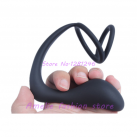 Силиконовый массажер простаты с 2 кольцами photo 4