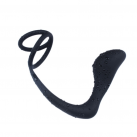 Силиконовый массажер простаты с 2 кольцами photo 2