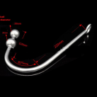 Анальный крюк из нержавеющей стали photo 2