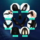 Массажер простаты с беспроводным дистанционным пультом photo 6