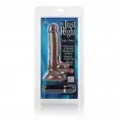 Вибратор MR. JUST RIGHT BROWN (латексный) photo 4