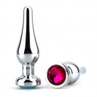 Анальные пробки из алюминиевого сплава jewel anal plug 3 шт photo 4