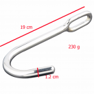 Анальный крюк. Металл. Длина 19 см. photo 2