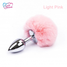 Анальная пробка. Металл. С хвостом. photo 1