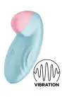 Смарт-вібратор для клітора Satisfyer Tropical Tip Light Blue photo 2
