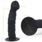 Анальный фаллоимитатор Butt Plug, цвет черный photo 1