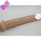 Фалоімітатор силіконовий 46.5х5.5 см photo 3