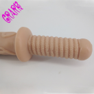 Фалоімітатор силіконовий 46.5х5.5 см photo 1