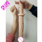 Фалоімітатор силіконовий 46.5х5.5 см photo 5