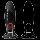 Силиконовый анальный стимулятор 4 вида photo 1